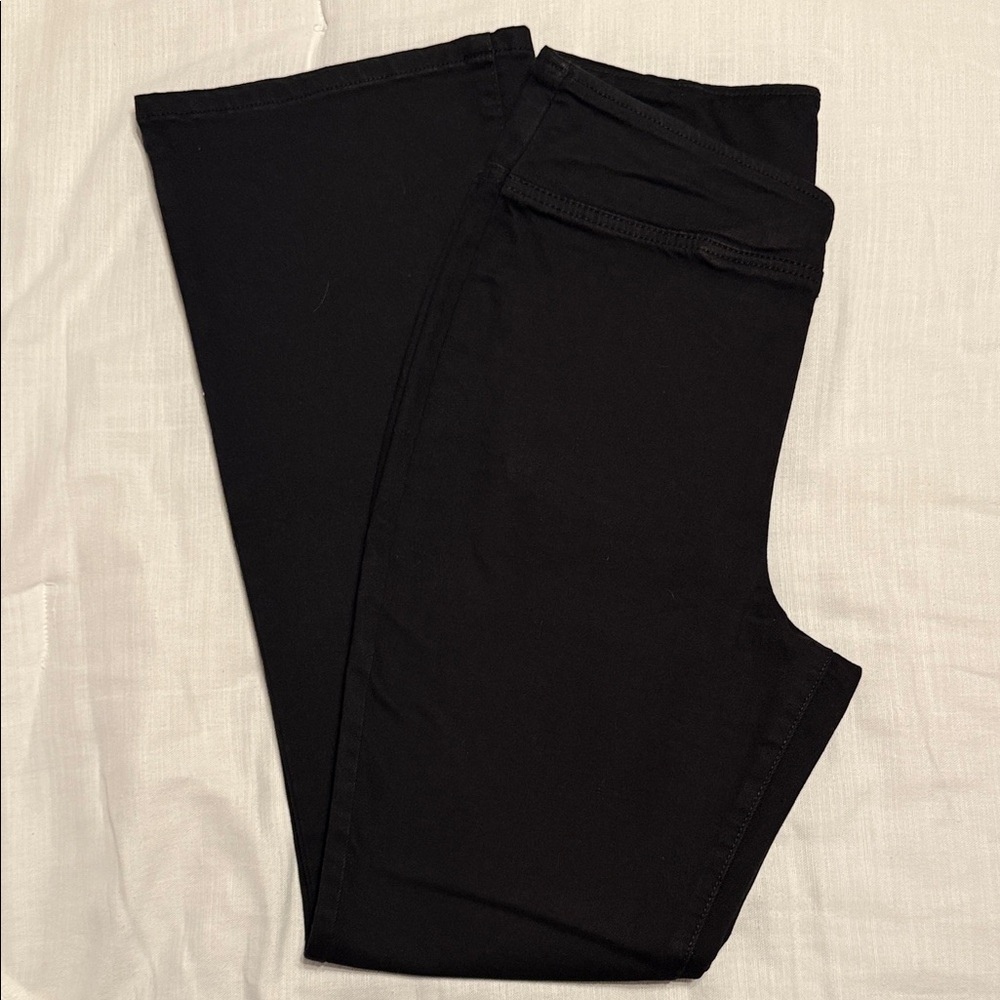 INC International Concepts Black Boot Cut Jeans